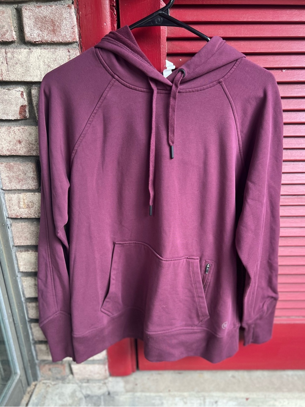 Wandersoft Dark Purple Medium Fleece Hoodie - Picture 2 of 11